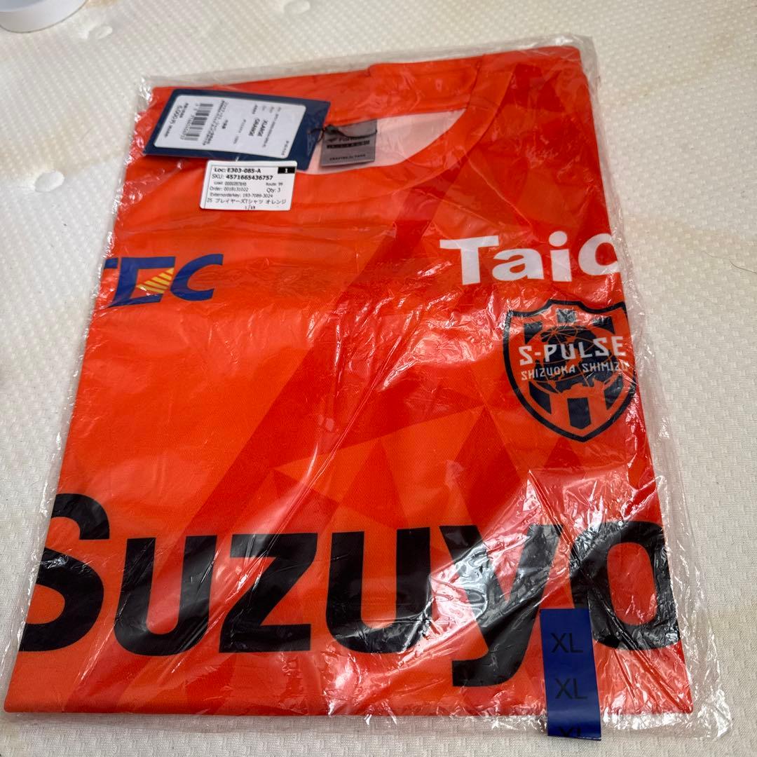 S-PULSE プレイヤーズシャツ XL オレンジ