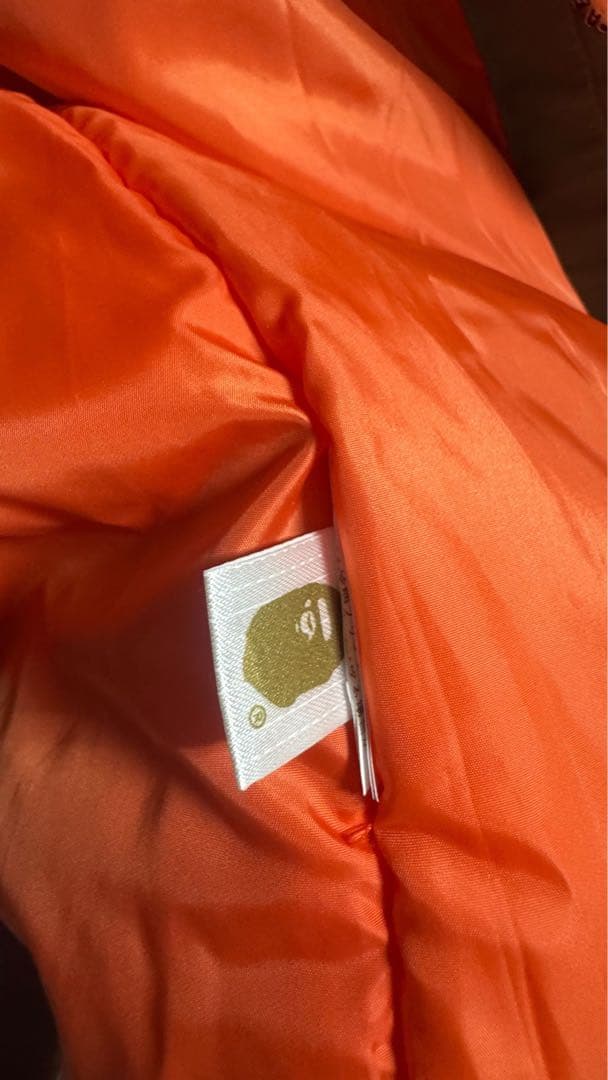 発*す様 22AW BAPE×OVO LOOSE FIT MA-1 OLIVE