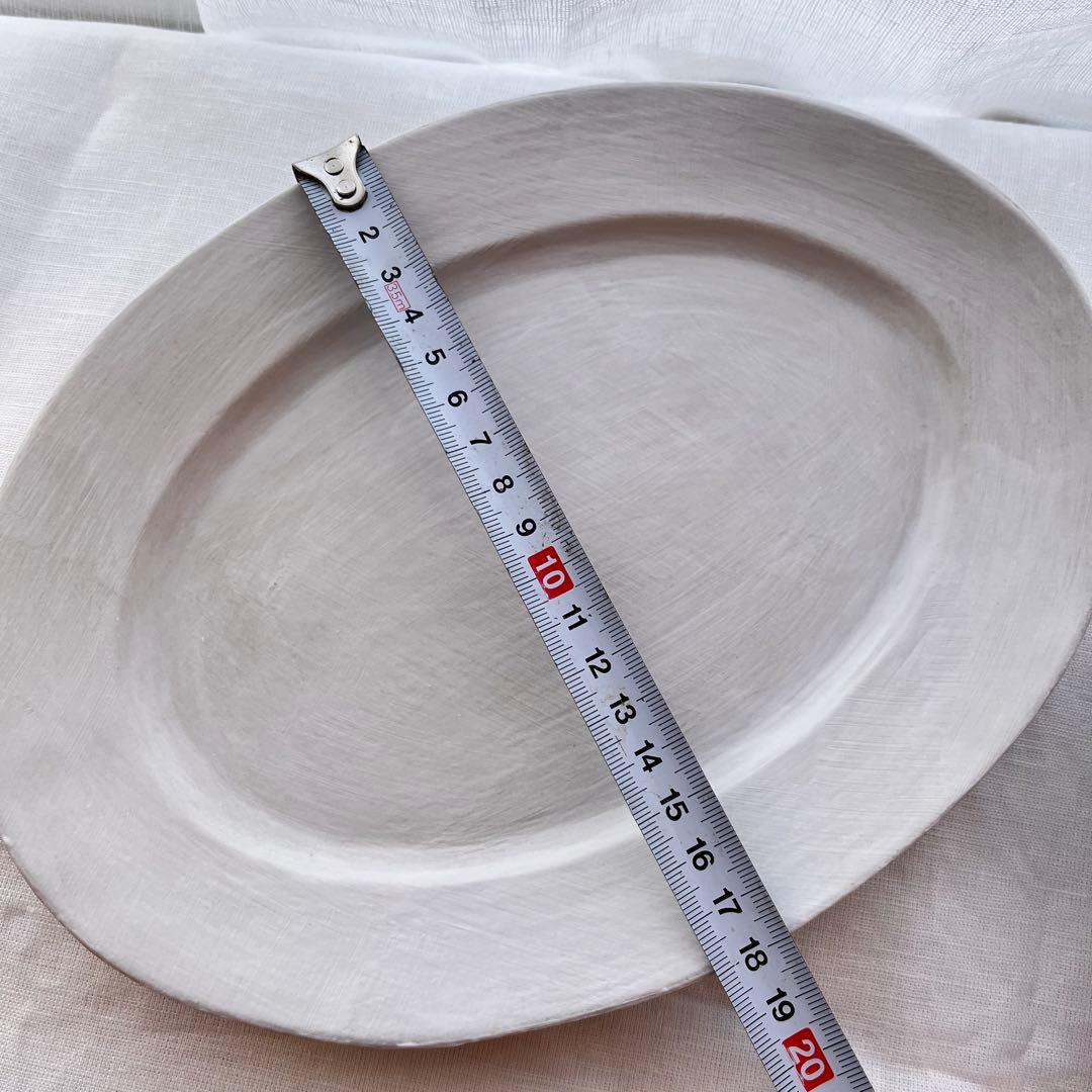 児玉修治さん　オーバル 皿 カンヴァス2枚セット