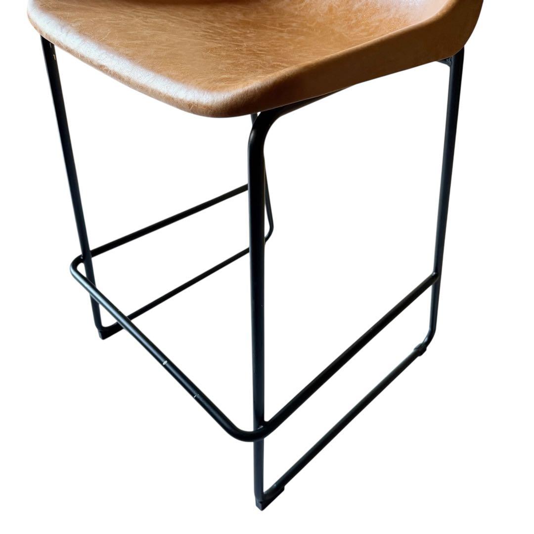 CRASH GATE クラッシュゲート ハイチェア カウンターチェア キャメル