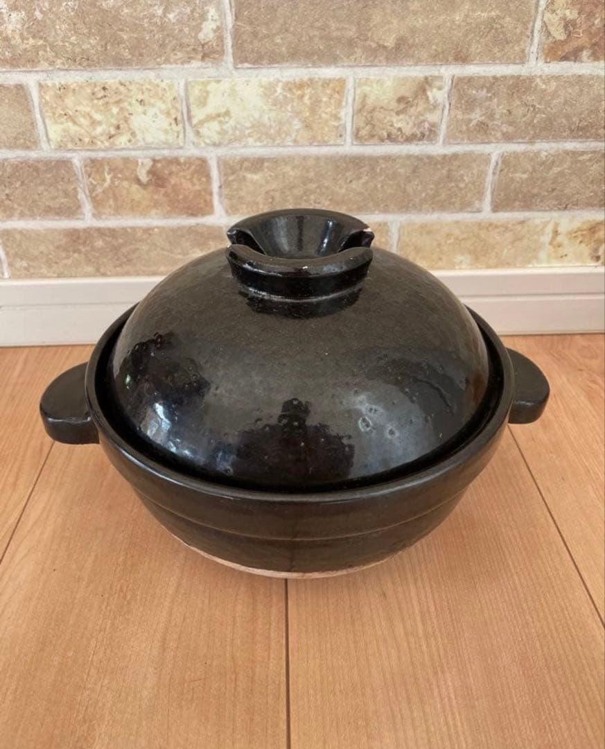 長谷園　かまどさん　土鍋　２合炊き