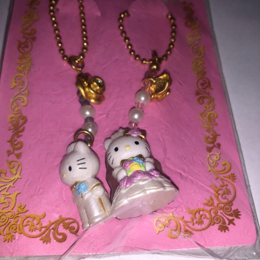 d*2様 ハローキティ ダニエル ウェディング ペア ストラップ 2001年 激