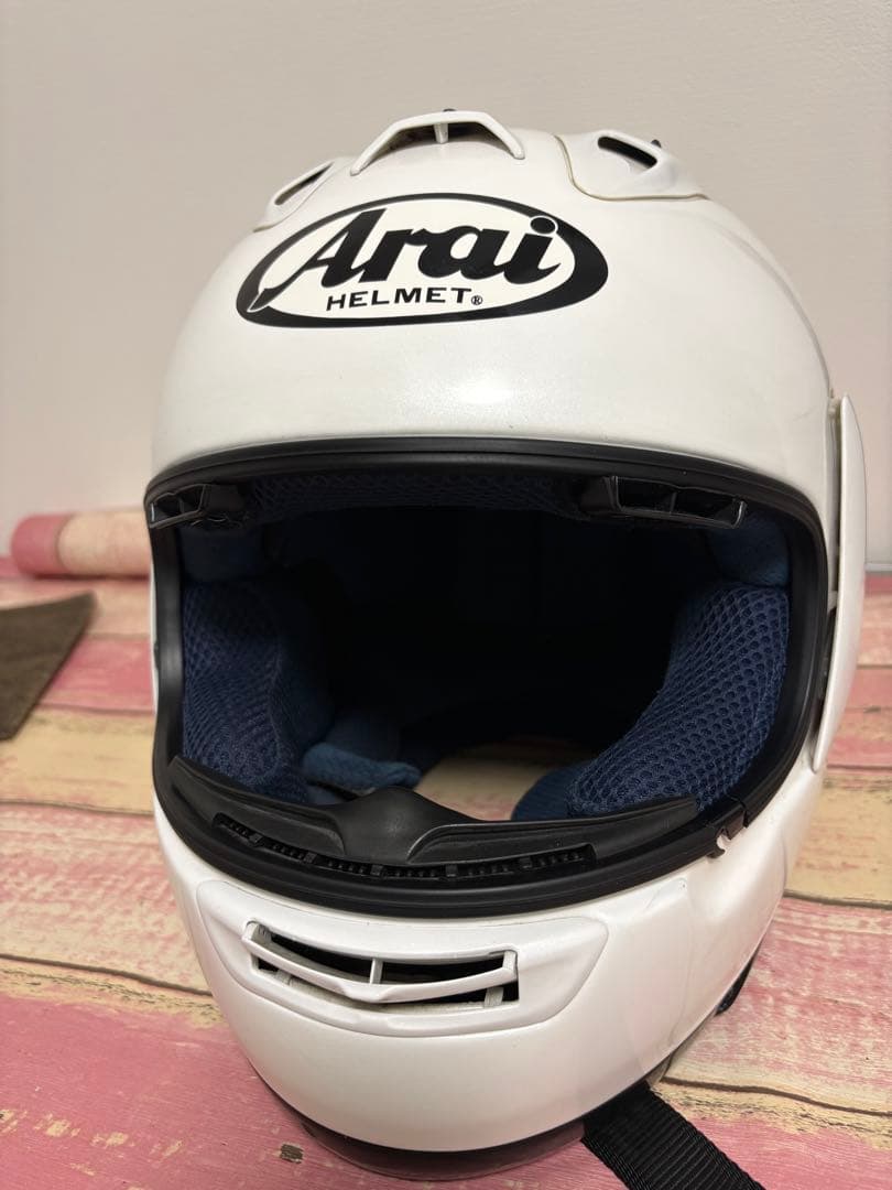 Arai RX-7RV フルフェイスヘルメット ホワイト　サイズ57.58㎝