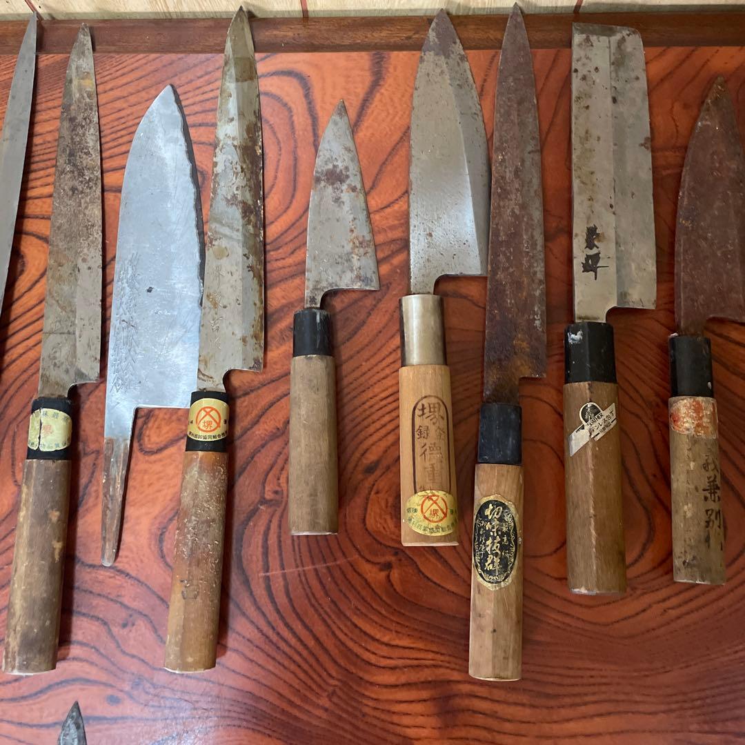 芳忠 祐豊　等　包丁　45個　まとめ売り　ジャンク