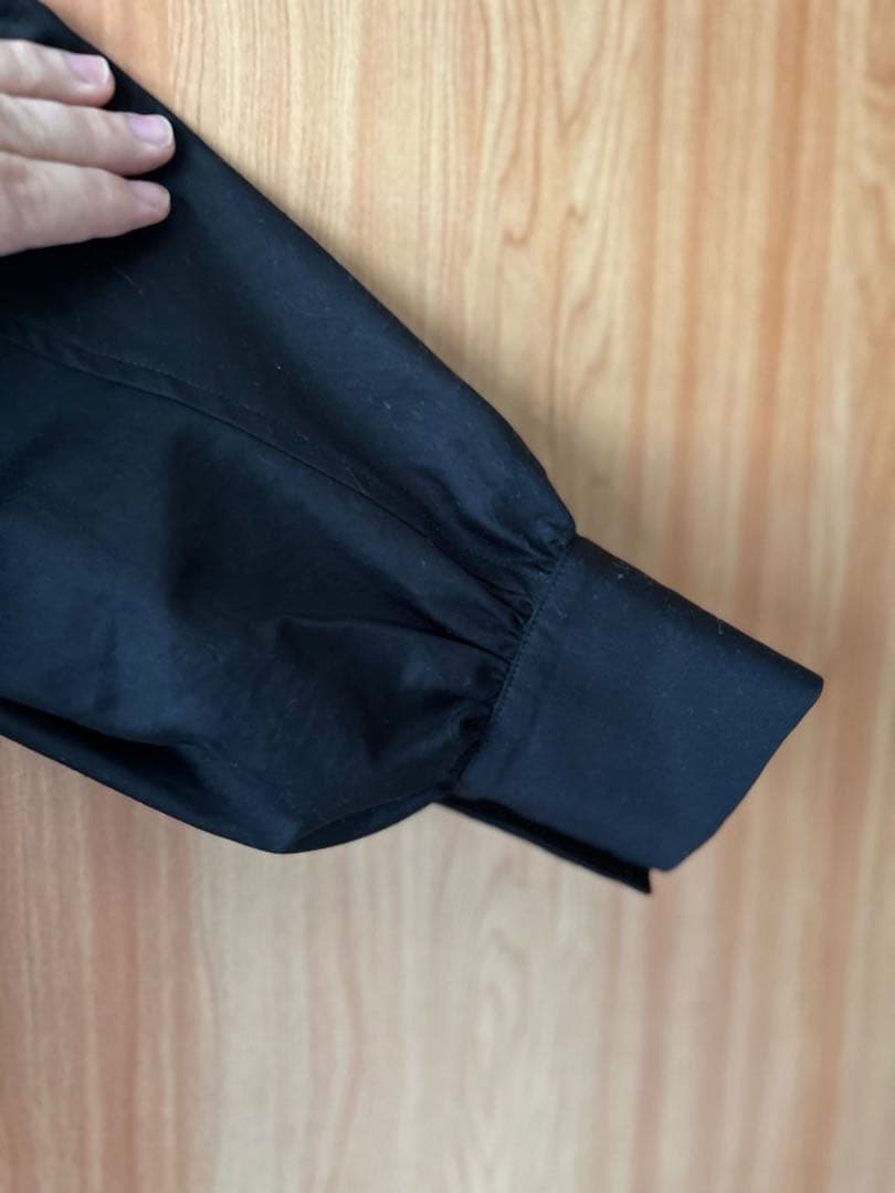 未使用tenn handcrafted modern ワンピース　コートブラック