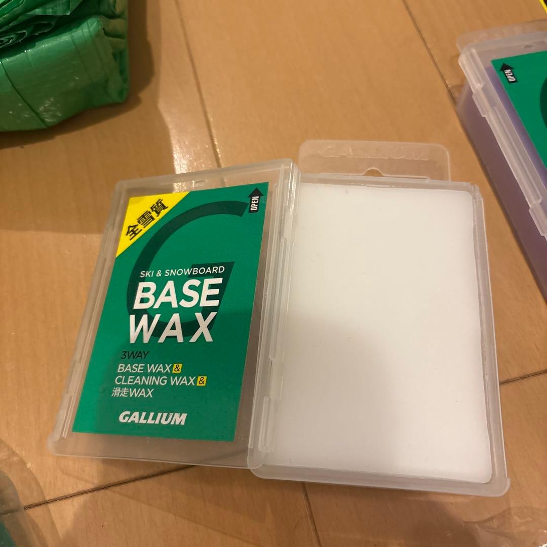 スノーボード GALLIUM EXTRA BASE WAX SET