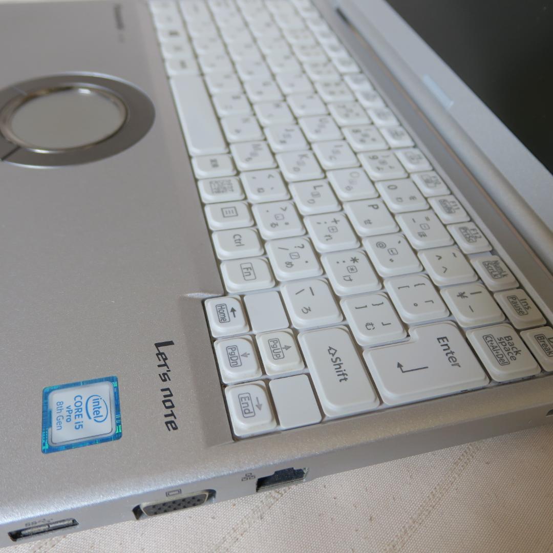 レッツノート SV7／i5-第8世代／メモリ8GB／Office 2024