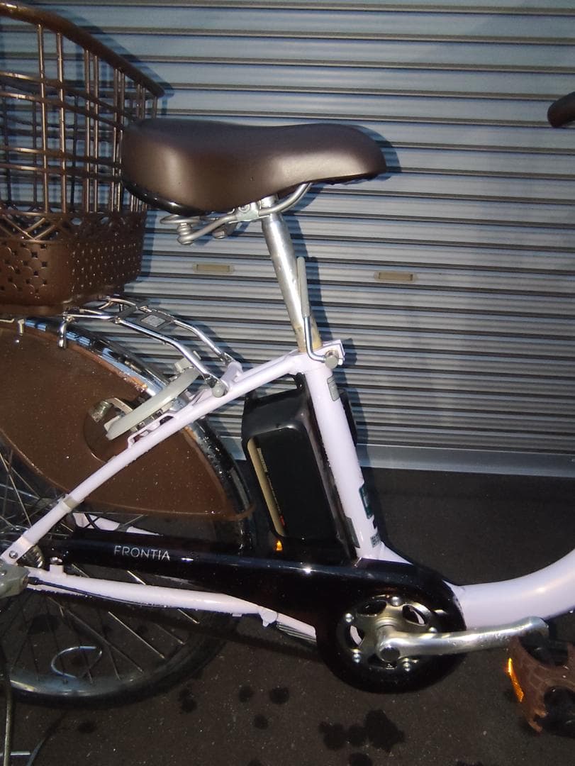 ブリヂストン　フロンティア　24インチ　B300バッテリー　ラベンダー色　美品