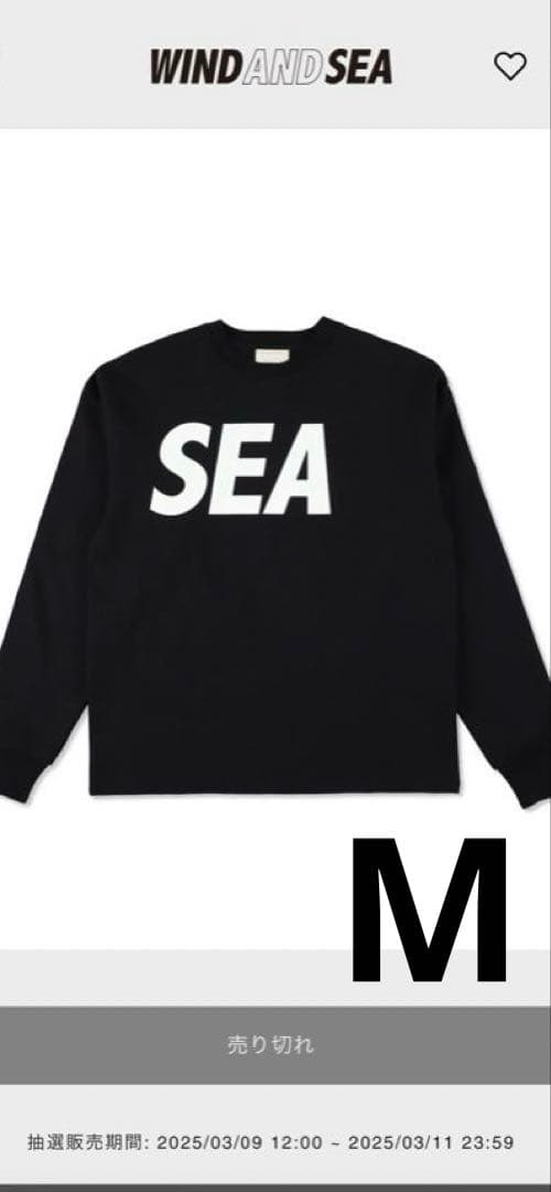 トップス SEA LONG SLEEVE TEE