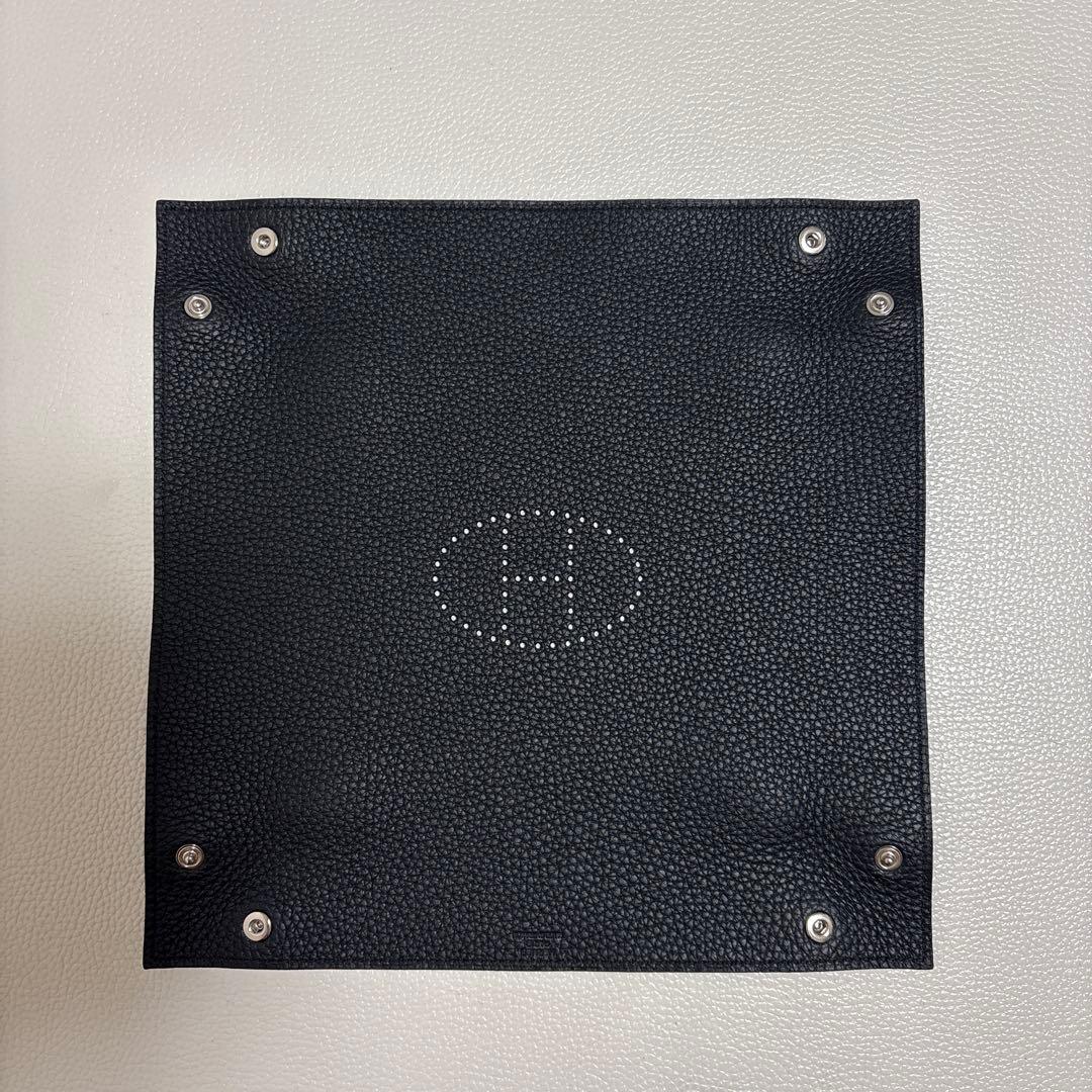 HERMES エルメス レザー トレイ