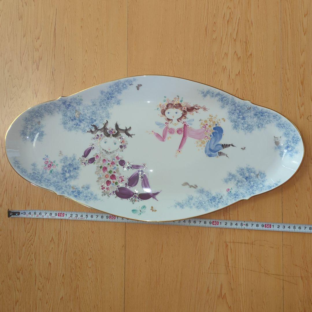 長月ページ マイセン、オーダ物ビックサイズ陶器約55センチ真夏の夜の夢