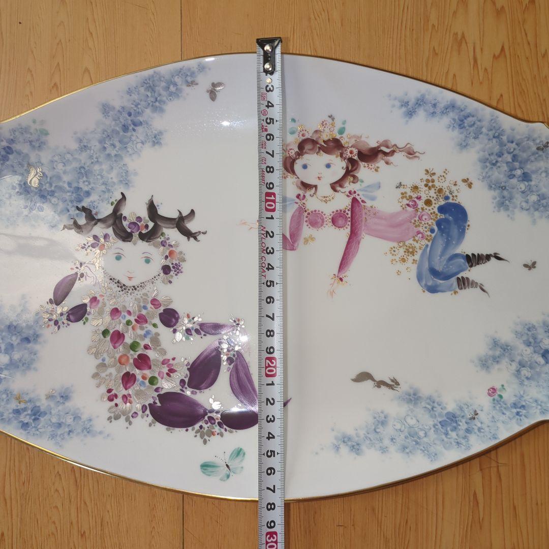 長月ページ マイセン、オーダ物ビックサイズ陶器約55センチ真夏の夜の夢