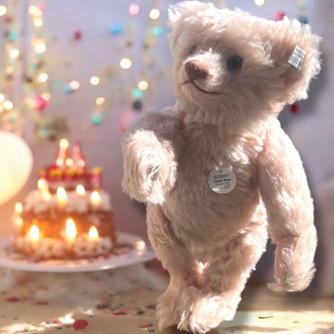 にゃんぴー シュタイフ テディローズ 1925 レプリカ グローラー内臓