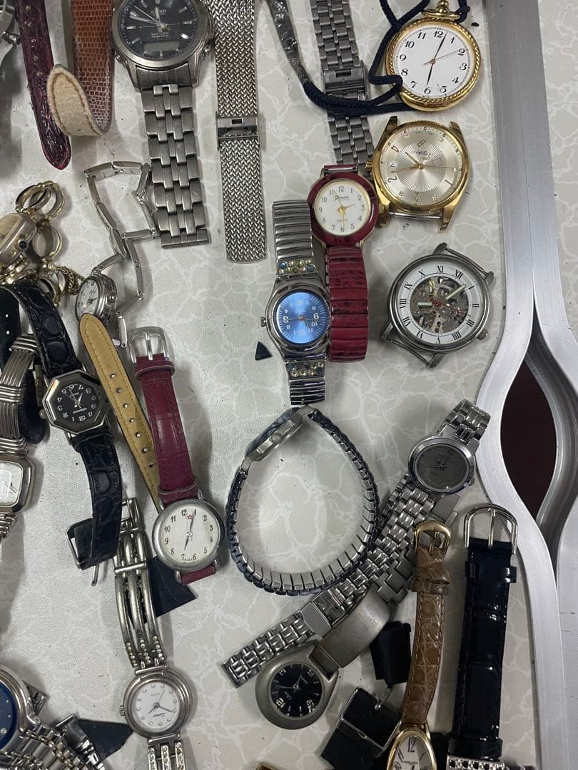 ❷時計86個まとめ売り SEIKO16個あり 手巻き、自動巻き
