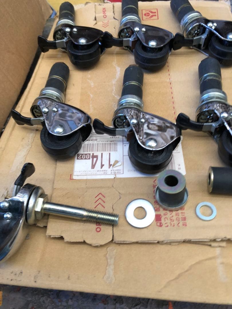 アルミ門扉、台車用、多目的キャスター新品