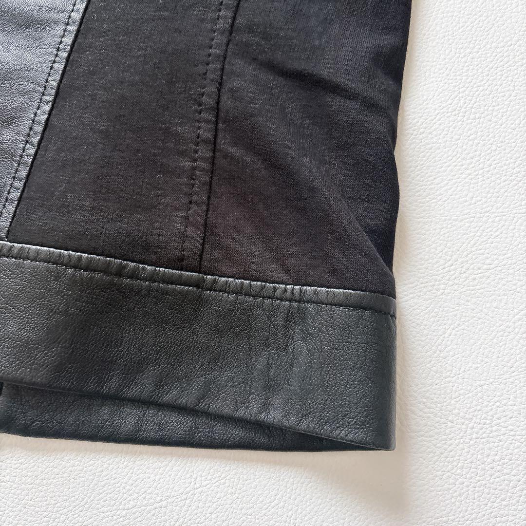 ヘルムートラング ラムレザー ジャケット サイズP