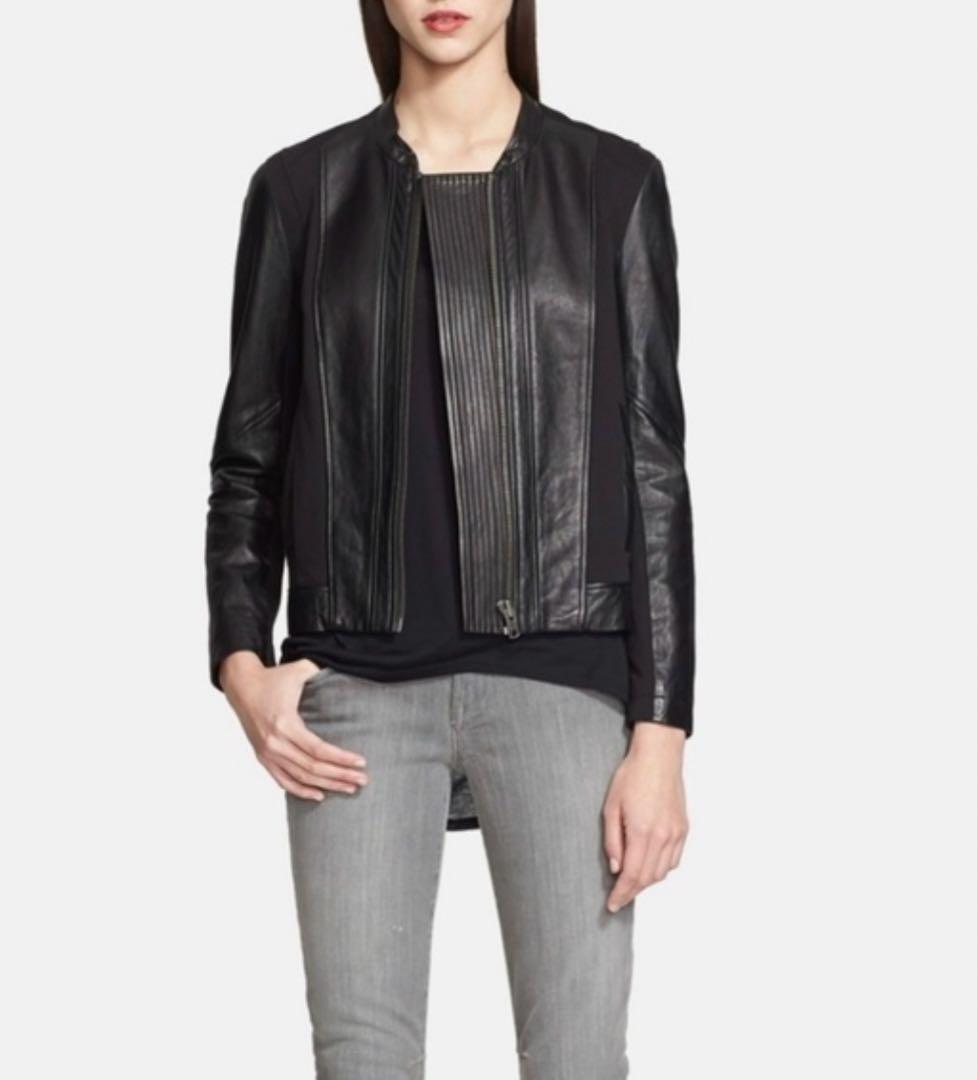 ヘルムートラング ラムレザー ジャケット サイズP