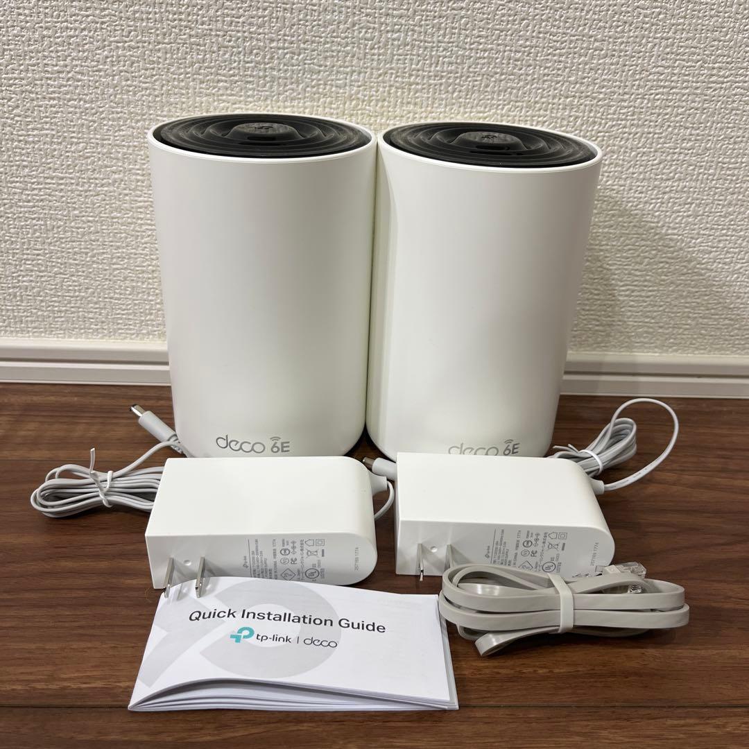 美品！TP-Link WiFi 6E AXE5400 Deco XE75 Pro