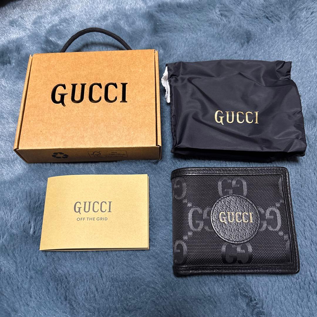 ゆ*う様 GUCCI OFF THE GRID 二つ折り財布