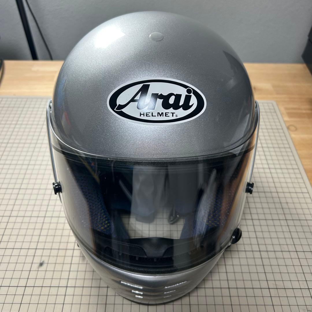 美品 Arai RAPIDE-OV 59-60cm Lサイズ 希少 ラパイドOV