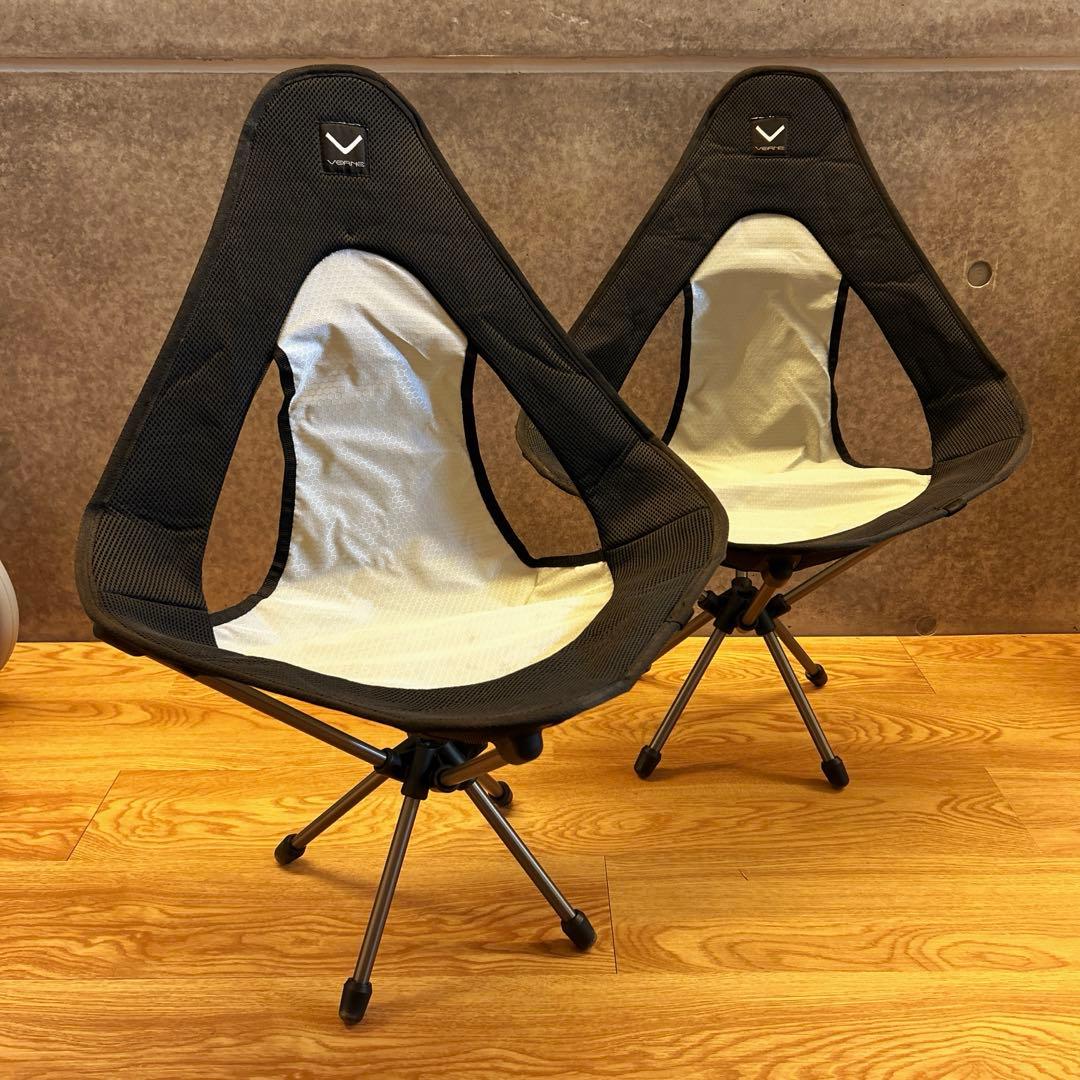 VERNE チェア　2脚セット　キャンプ