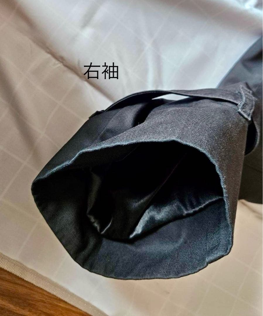 ★バーバリー★メンズブラック ダブルブレスト トレンチコート古着　アメリカ購入品