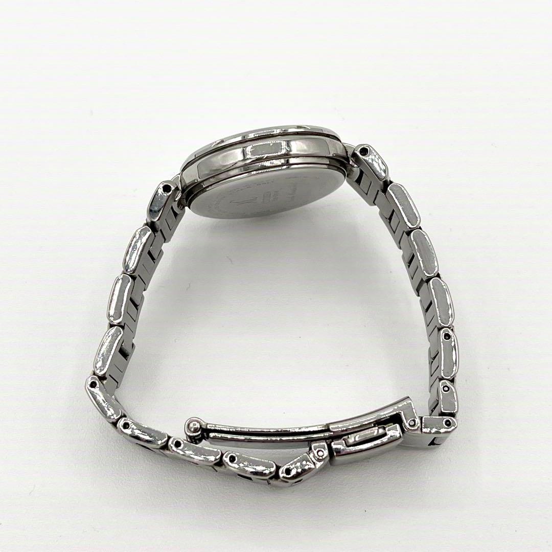 【稼働】CITIZEN XC 腕時計 白蝶 ソーラー レディース シルバー