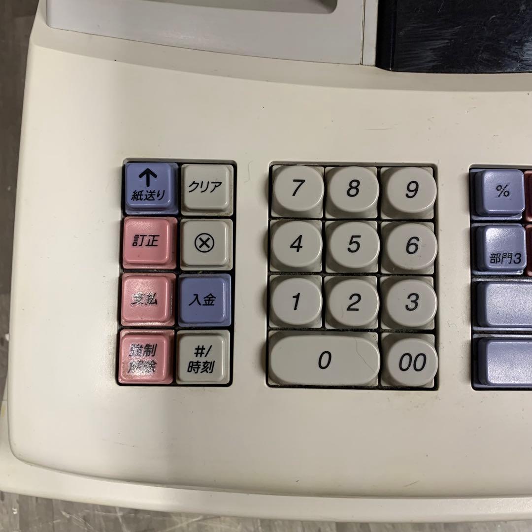 SHARP 電子レジスター XE-A127 店舗用品 レジ　ドロワーキー無し