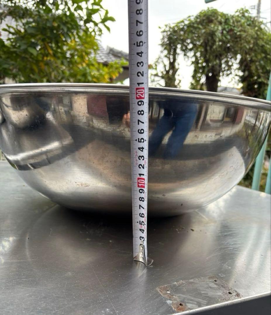 業務用ステンレスボウル特大　３セット