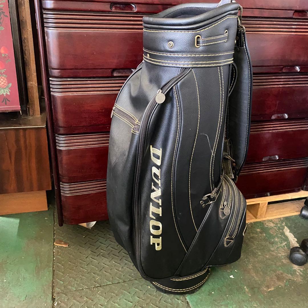 DUNLOP ブラック ゴルフバッグ
