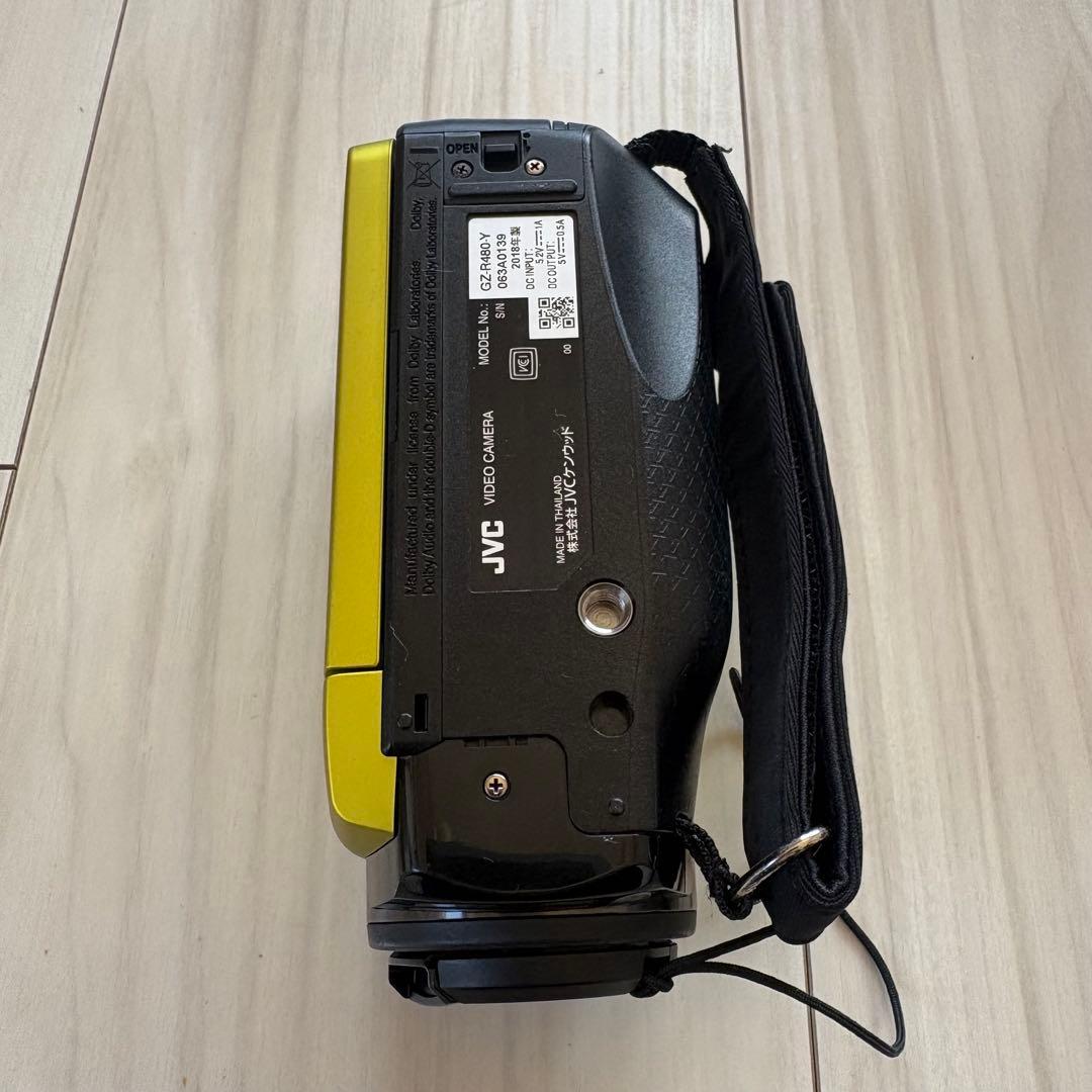 JVC EverioR GZ-R480-Y シトロンイエロー 本体おまけ付き