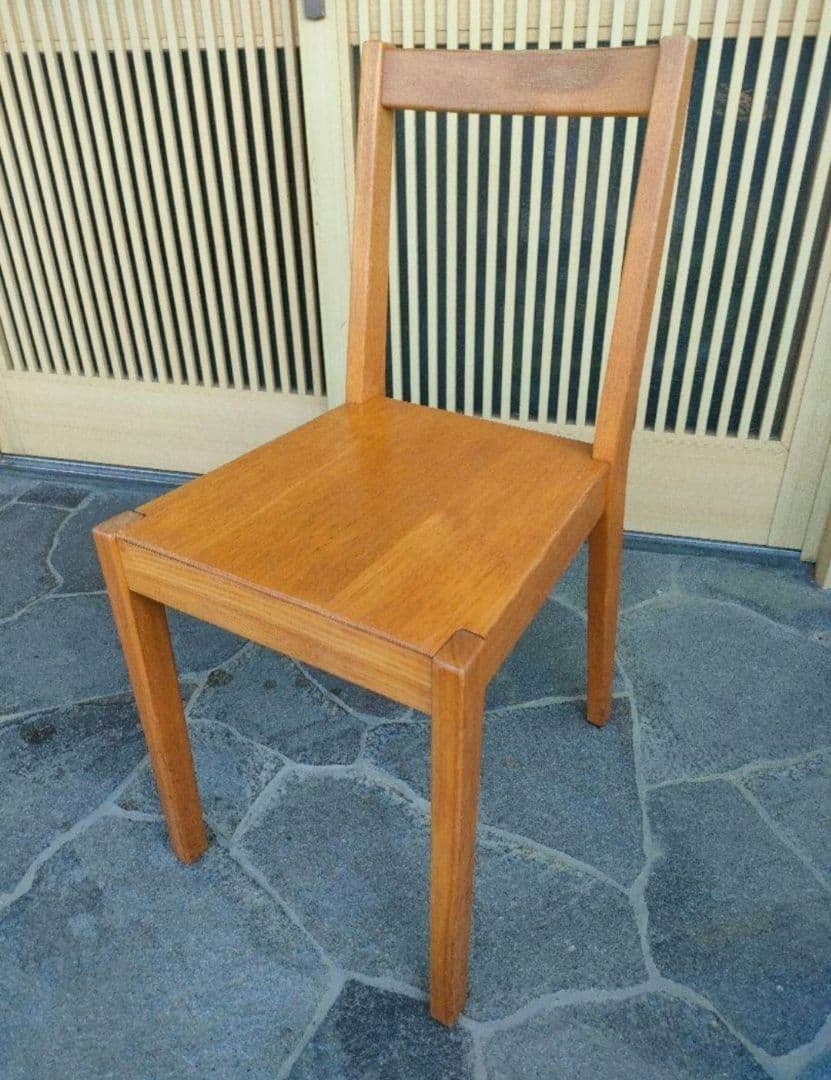 Taka　MUJI 無印良品 タモ材 椅子 チェア 2セット
