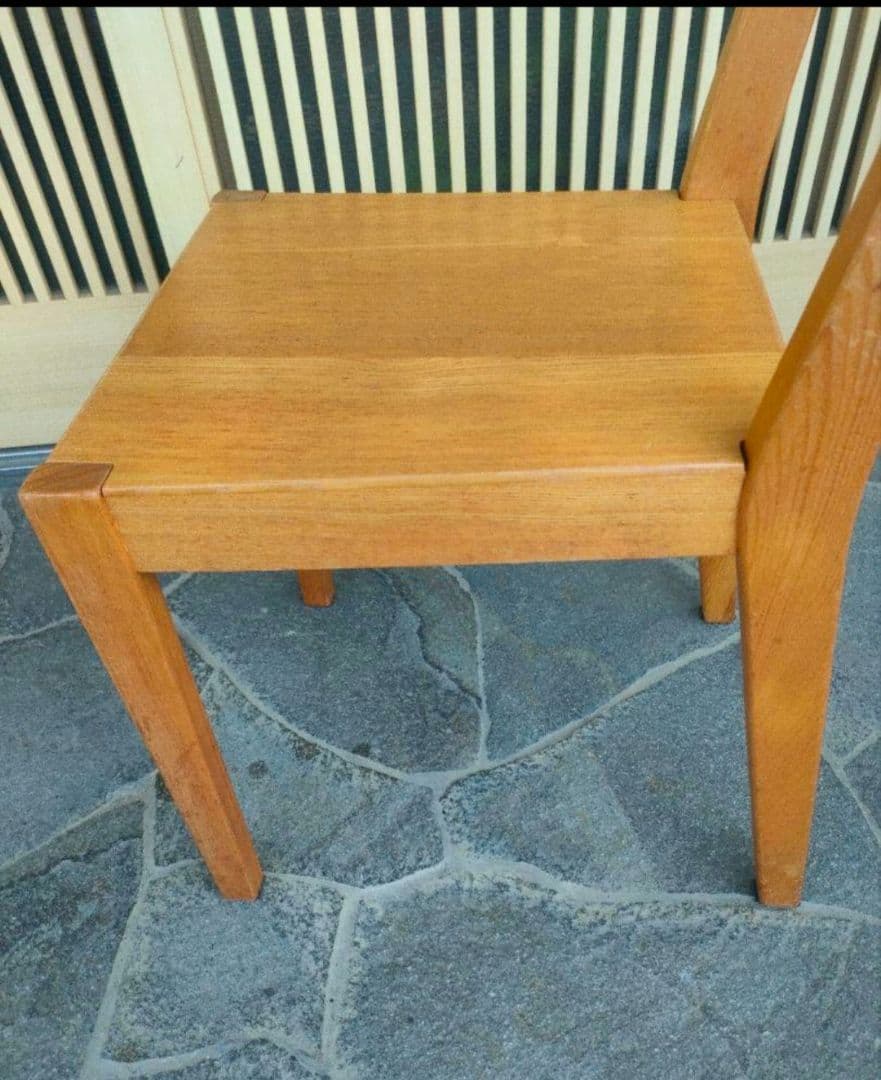 Taka　MUJI 無印良品 タモ材 椅子 チェア 2セット