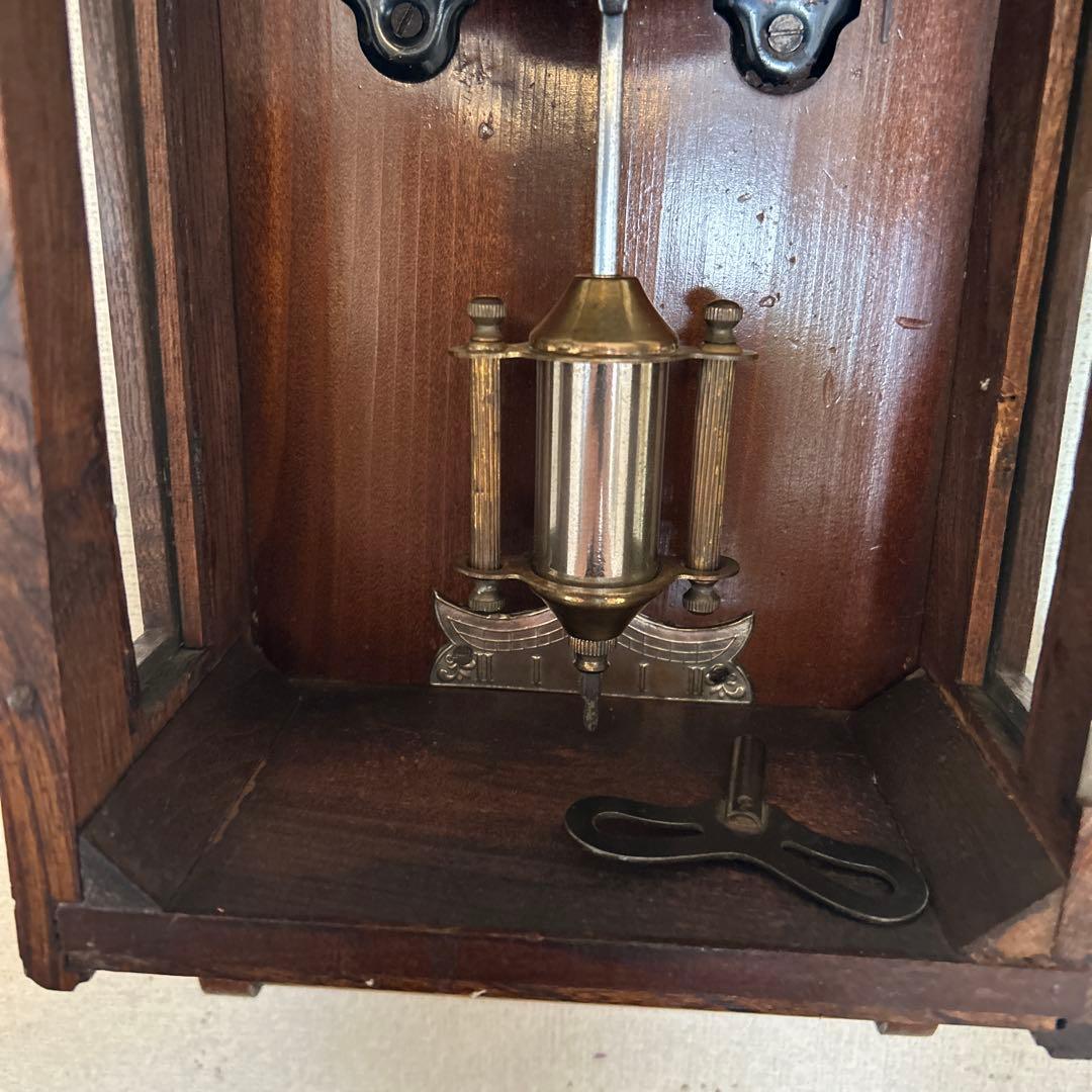 大正期の精工舎お座敷時計、高級時計、香箱