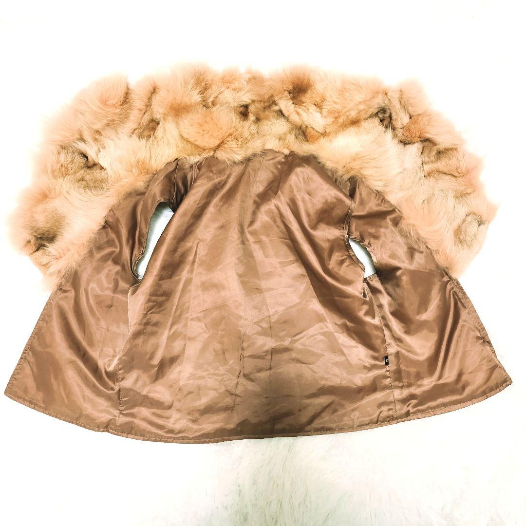 Andy イタリア製 ラムレザー ライダースジャケット フォックスファー付き