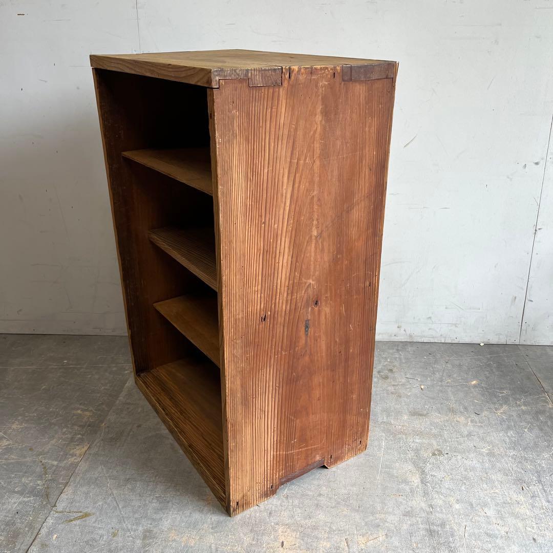 アンティーク 仕切り棚 オープンラック 昭和レトロ 木製 z666