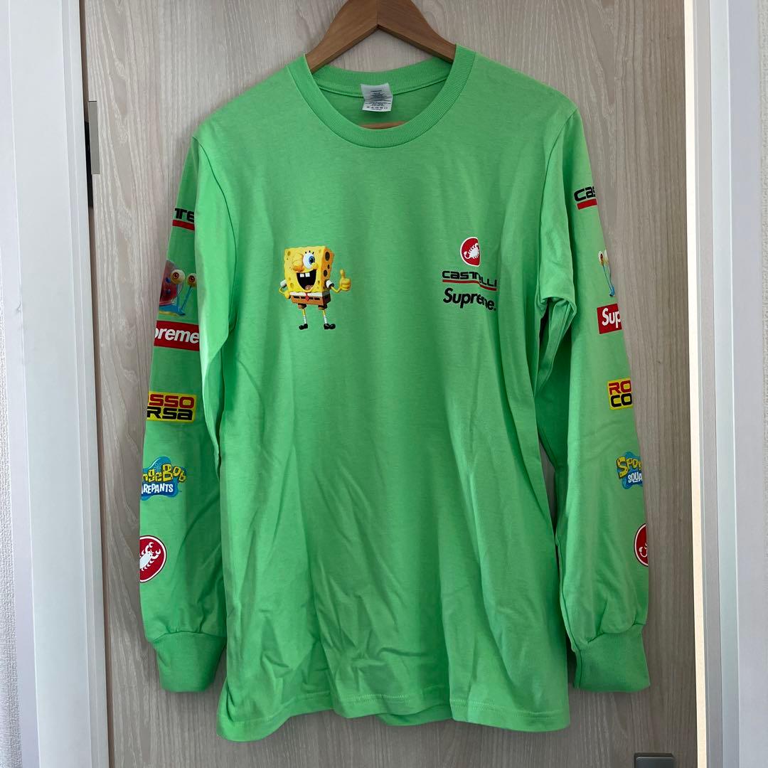 トップス Supreme x SpongeBob Castelli Racing L/S