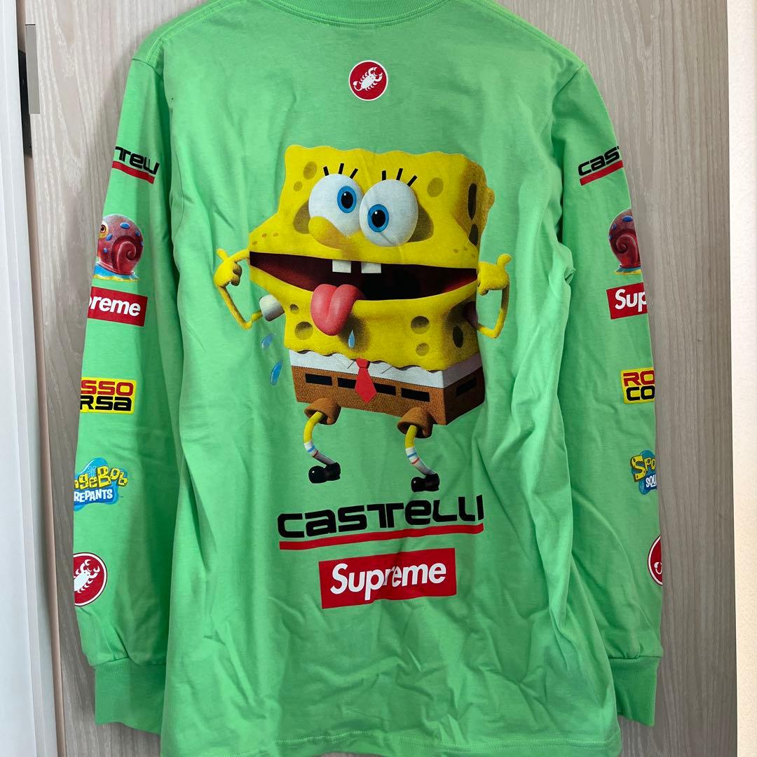 トップス Supreme x SpongeBob Castelli Racing L/S