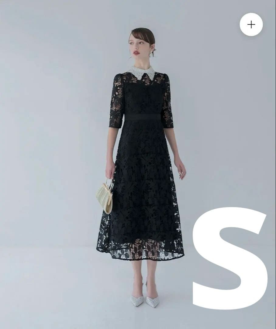 パーティードレス　レース　Sサイズ