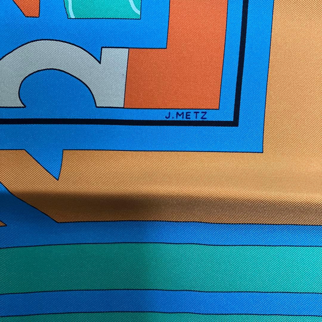 エルメス　スカーフ 90cm 未使用保管品‼️ 「パズル」柄