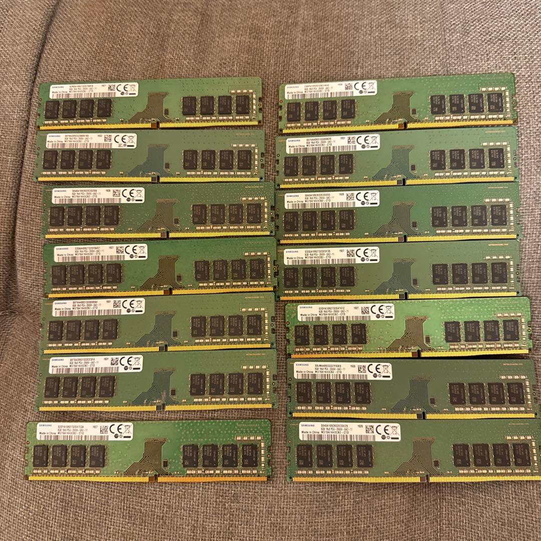 メモリー　8GB SAMSUNG 14枚