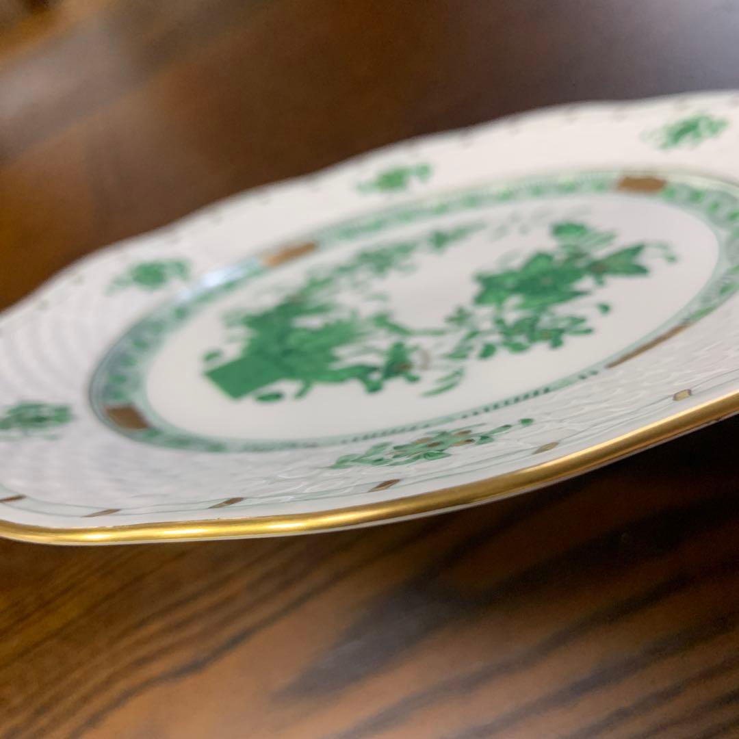 美品☆ヘレンド ①インドの華 19cmプレート