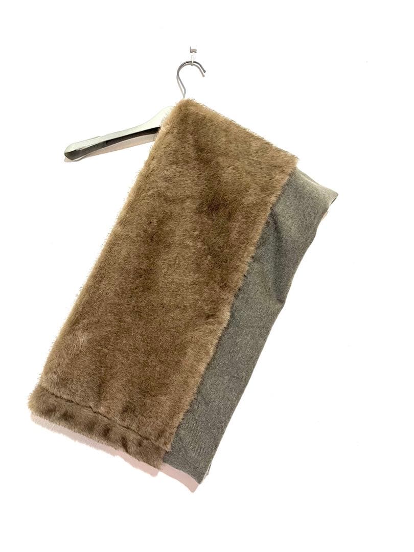 CINOH 2025AW MIX KNIT スヌード付　ドゥーズィエムクラス