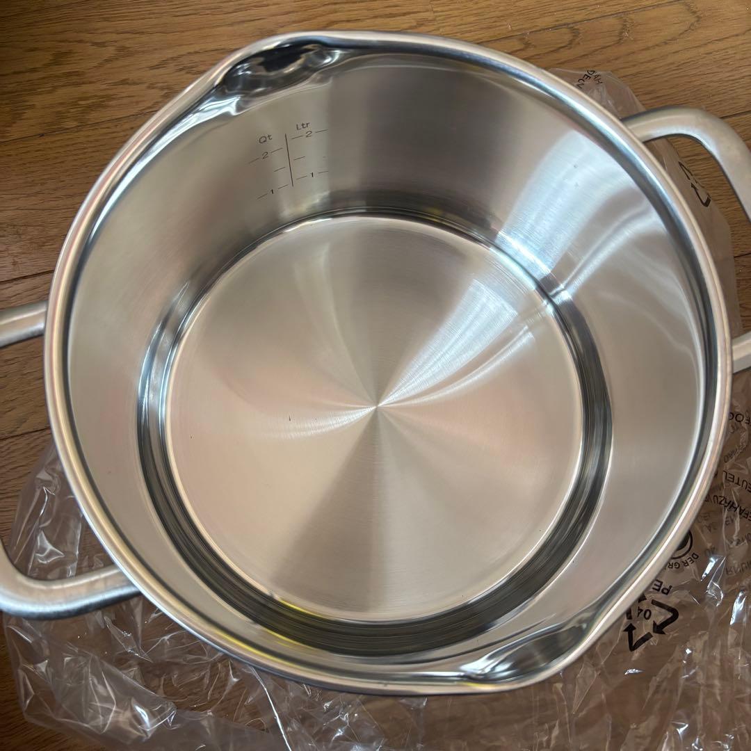 ツヴィリング　ヘンケルス クックウェア　20㎝鍋　ステンレス