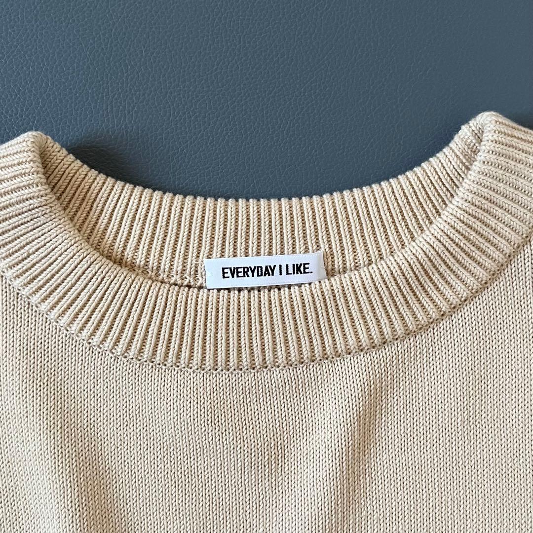 25年製✨ドゥーズィエムクラス エブリデイアイライク ベーシックニット