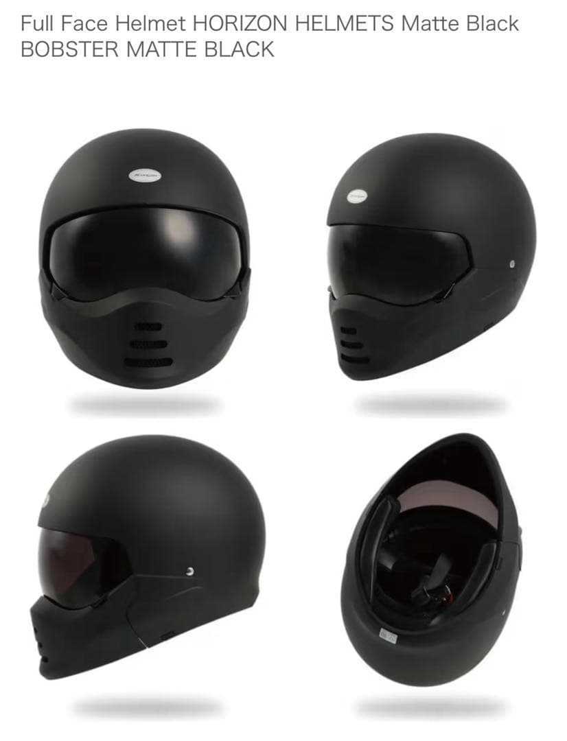 新年大値下げ‼️HORIZON HELMETSMatteBlack Mサイズ新同品