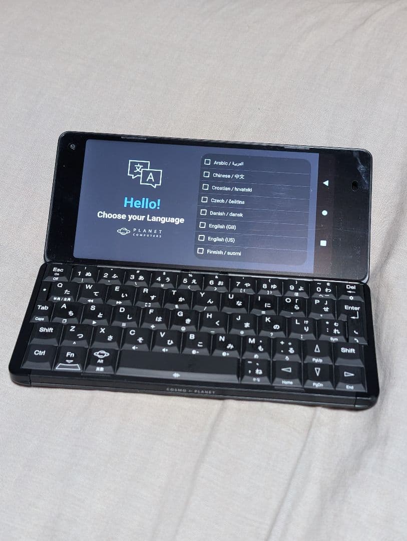 スマートフォン本体 planet cosmo communicator