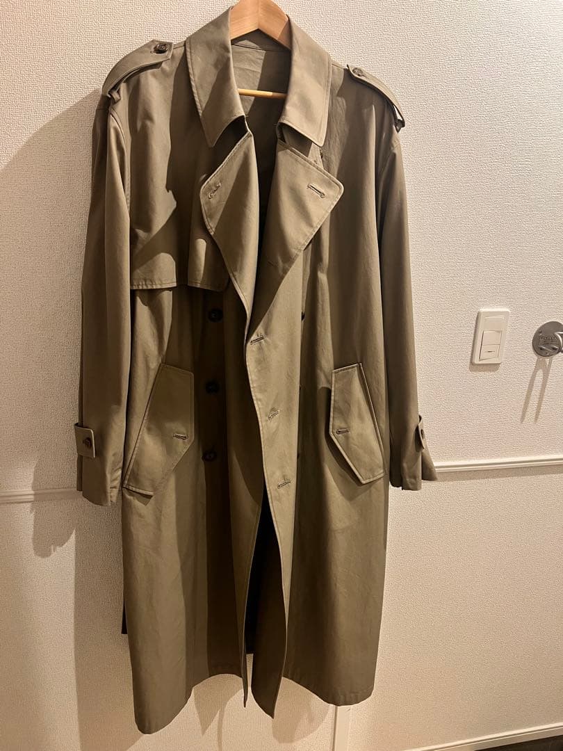 ジャケット・アウター stein OVERSIZED TRENCH COAT \