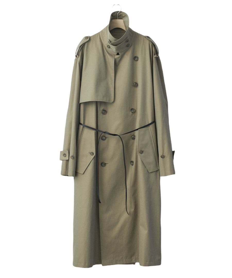 ジャケット・アウター stein OVERSIZED TRENCH COAT \"BEIGE\"