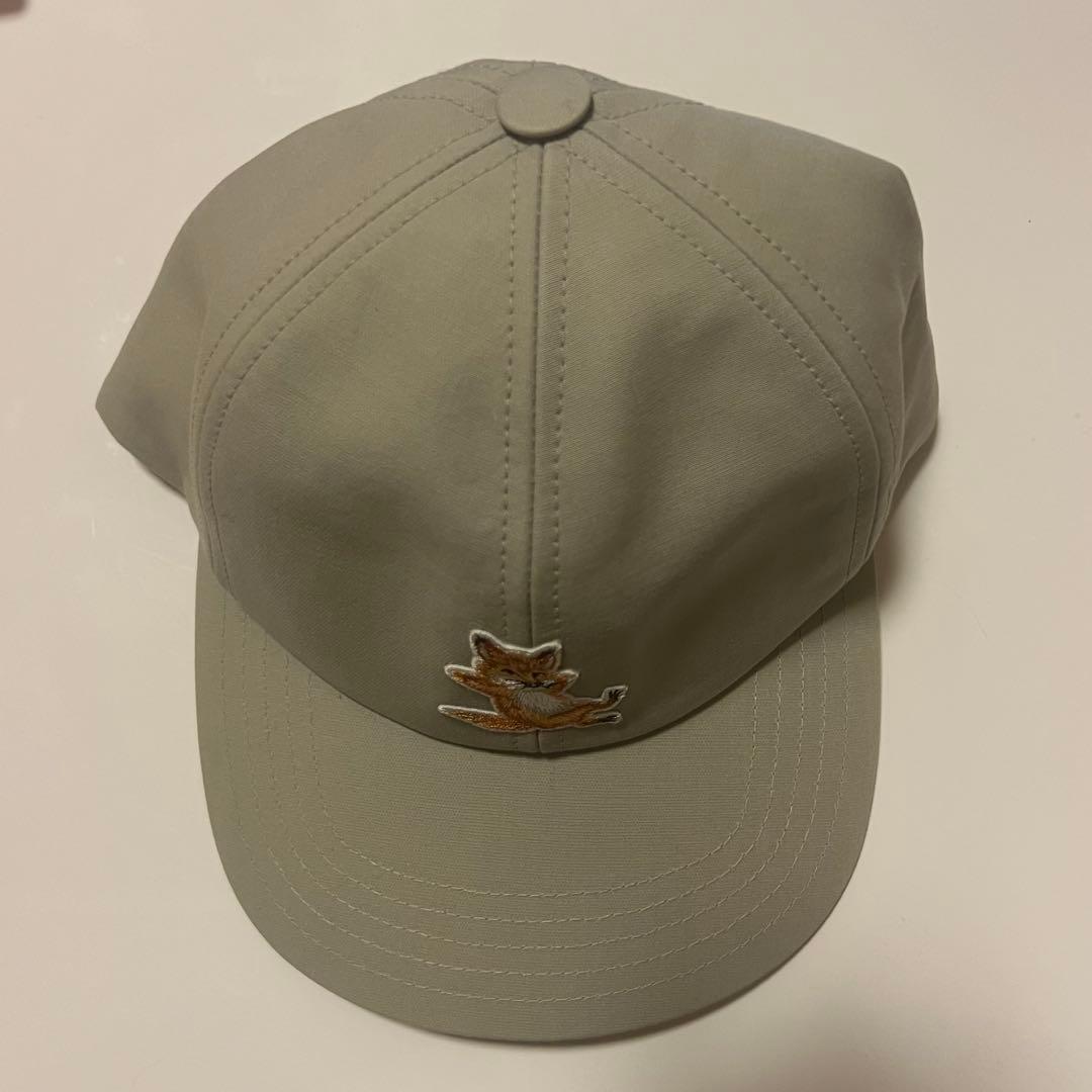 メゾンキツネ チラックスフォックスパッチキャップ